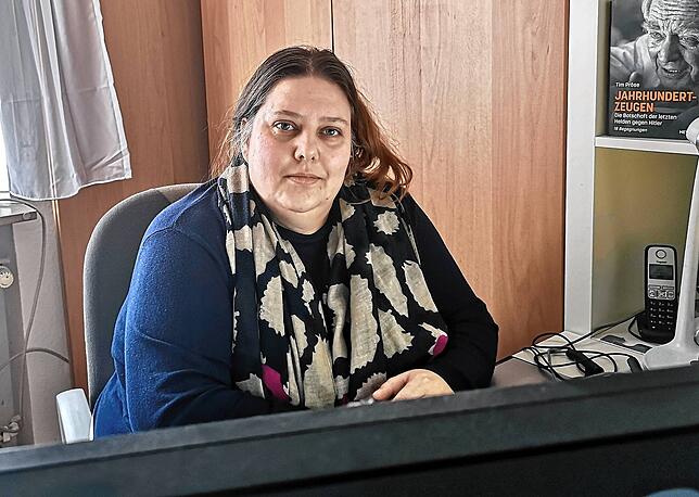 Jeder arbeitet für sich im Homeoffice: die Überlinger Autorin Melanie Kunze.
