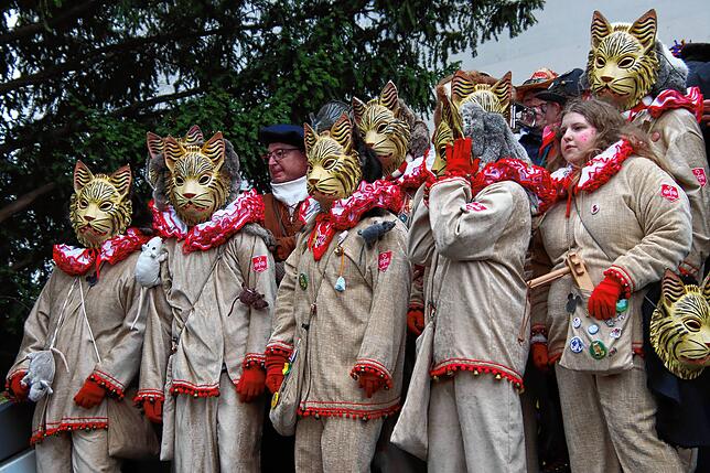 Bild 3: Fasnacht in Rielasingen: Schmotziger Fasnachtstag in bunten Bildern erleben
