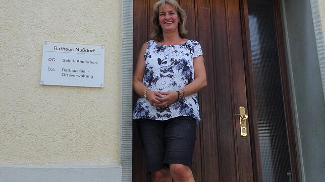 Anja Kretz freut sich auf die neuen Aufgaben als Ortsvorsteherin von Nußdorf.