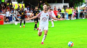 Adrian-Giorgian Dumitru, hier im Dress seines Ex-Clubs TSV Singen.