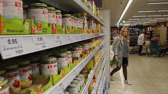 In einem Supermarkt in der Friedrichshafener Innenstadt standen vergiftete Gläser (Archiv).