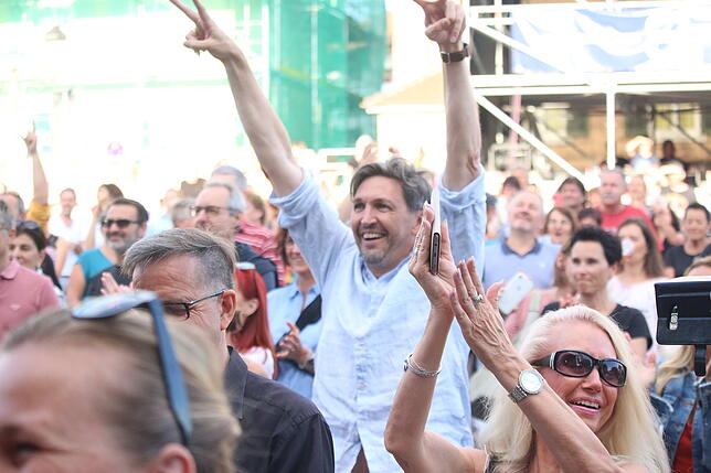 Bild 11: Bilderstory: Seven und Flo Mega begeistern auf dem Marktplatz in Markdorf