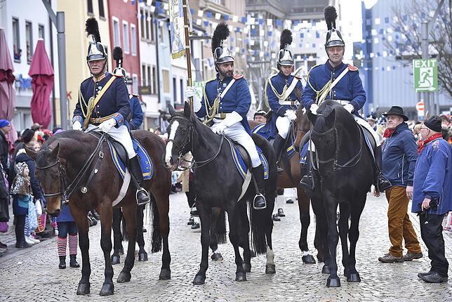 Bild 20: Bilder vom Historischen Umzug am Fasnetmontag in Villingen &ndash; Teil 3