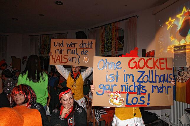 Bild 27: Die Gockel Gilde Villingen-Zollhaus feiert