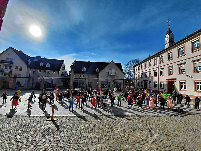 Fasnacht an der Wehrer Talschule.