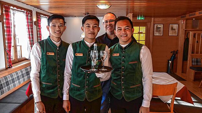 Aus Indonesien in den Schwarzwald, um hier eine Ausbildung in der Gastronomie zu machen und Deutschland kennenzulernen: Sona Sabupra ...