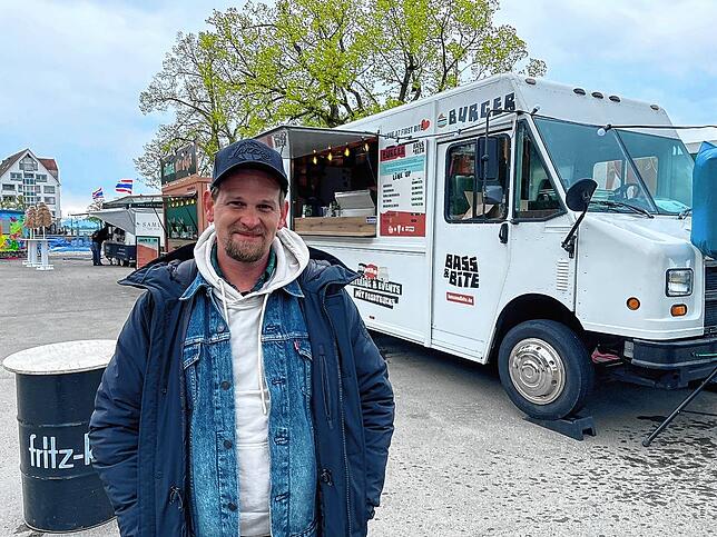 Markus Fetscher organisiert mehrere Streetfood-Märkte in Friedrichshafen und Umgebung.