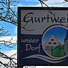 Die Ortseingangstafeln werden bald eine Einladung zum Dorfjubiläum tragen. So beschloss es der Ortschaftsrat. Bild: Scheuble