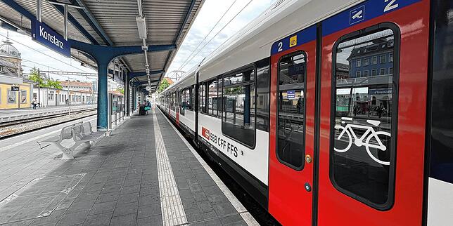 (Archivbild) Häufiger Tatort bei Fällen von Widerstand gegen Vollstreckungsbeamte: der Bahnhof Konstanz.