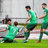 Furtwanger Torjubel nach dem Führungstreffer durch Florian Kaltenbach (links). Die Gastgeber besiegten Bad Dürrheim am Ende mit 2:0.
