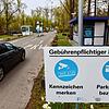 Beim Parkplatz auf der Mainau gibt es keine Schranken mehr &ndash; kostenlos ist das Parken aber nicht.