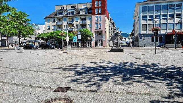 Die Rheinfelder CDU-Fraktion will die Aufenthaltsqualität auf dem Friedrichplatz verbessern. Foto: Stefan Ammann