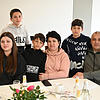 Die Familie von Oleg Zhevacha fühlt sich wohl in Mönchweiler. Im Bild (von links): Tochter Anna, die Söhne Denis, David, Ehefrau ...