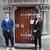 Vanessa Schnell (links) wurde zur Schriftführerin gewählt und Julia Katharina Sonntag ist neue Vorsitzende des Jugendgemeinderats in ...