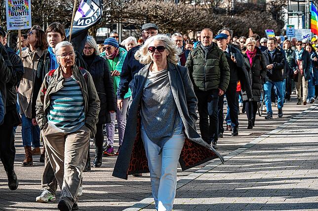 Bild 23: Bilder von der Kundgebung für Demokratie und Toleranz in Friedrichshafen
