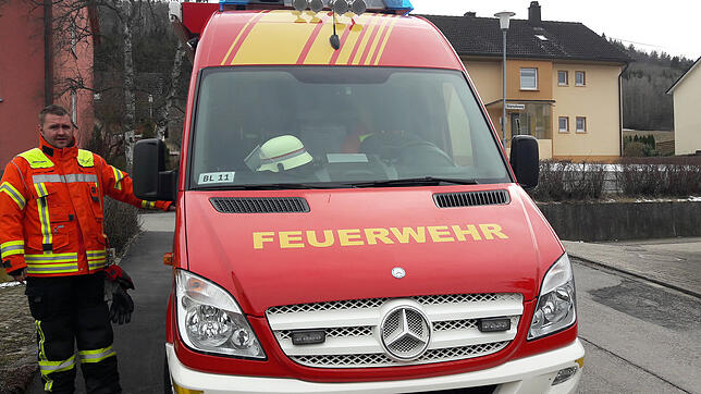 Kommandant Stefan Band, hier bei einem Einsatz in der Blumberger Kernstadt, leitete auch den Einsatz bei Ferdeal Mogul.