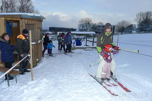 Großes Erlebnis für die Kleinen: Gerade für Kinder und Jugendliche bietet die Piste auf dem Höchsten gute Voraussetzungen sich für den ...