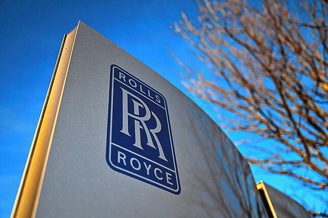 Das Logo von Rolls Royce: Am Bodensee werden Motoren von der Rolls-Royce-Tochter RRPS hergestellt.