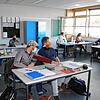 Ab Montag gibt es wieder Präsenzunterricht in den Donaueschinger Schulen. Dann sieht es in den Klassenzimmer aus wie auf dem Bild der ...