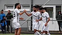 Der Türk. SV Konstanz freut sich über den verdienten 3:2-Sieg gegen den SC Pfullendorf II.