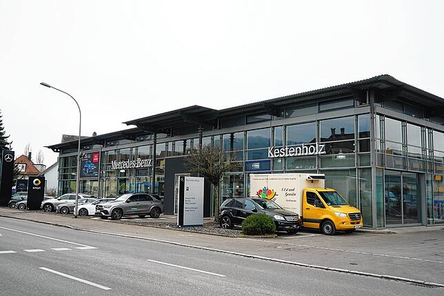 Das bisherige Mercedes-Autohaus von Kestenholz in der Friedrichstraße.