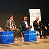Die fünf Bewerber Alexandra Kipp, Andreas Schuster, Dominik Mattes, Ulrich Werner und Felix Tiggeler (von links) bei der ...