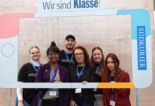Bild 5: Alle Selfierahmen-Bilder der SÜDKURIER „Klasse!“-Veranstaltung in Singen