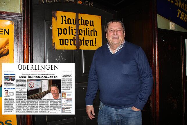 Dieses Jahr feiert das „Galgenhölzle“ in Überlingen 40. Geburtstag. Berühmtheit erlangte das Lokal, als Michael Jeckel ein Raucherzelt ...