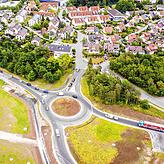 (Archivbild) Lediglich der Verkehr aus und nach Konstanz kann wie früher die westliche Zufahrt der Siedlung benutzen. Hierzu wurde ein ...