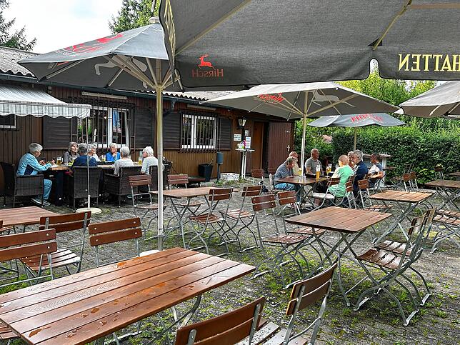 Die Außenterrasse bietet 60 Sitzplätze.