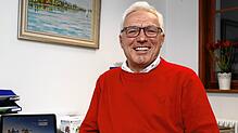Heinrich Fuchs, Ortsvorsteher von Dingelsdorf, blickt optimistisch in die Zukunft: Wegweisende Projekte stehen kurz vor der Realisierung.