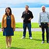 Nach der Absage des Kulturufers haben Sarah Baltes, Daniel Schweizer und Franz Hoben (von links) das kleinere Festival &bdquo;Kultur am ...