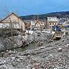 An der Stockacher Aach in Espasingen ist es recht kahl geworden. Die gefällten Bäume hatten Biberschäden.