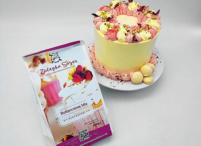 Vor wenigen Wochen hat Süleyha Sözer ihre eigene Buttercreme-Mischung auf den Markt gebracht. An der Rezeptur hat sie lange getüftelt.