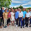 Bürgermeister Jürgen Maas mit den Vertretern der Bürger im Rat (von links): Sonja Weber, Alexander Hotz, Mechtild Biechele, Alexander ...
