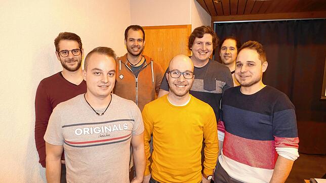 Der Vorstand der Motorsportfreunde mit (von links) Andreas Fricker, Lars Bolli, Armin Fricker, Manuel Roth, Christian Kech, Rafael Wesle ...