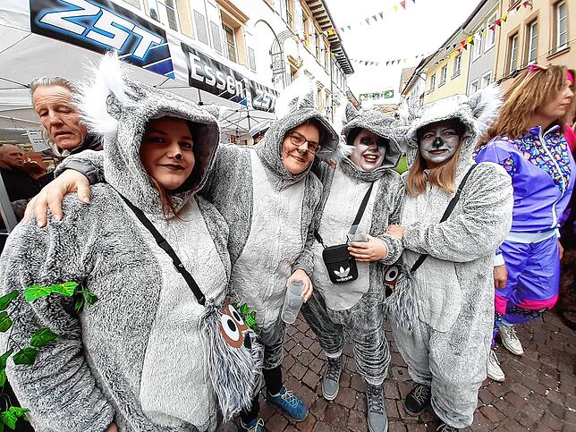 Bild 1: So bunt ist die Hoorige Mess&lsquo; in Tiengen