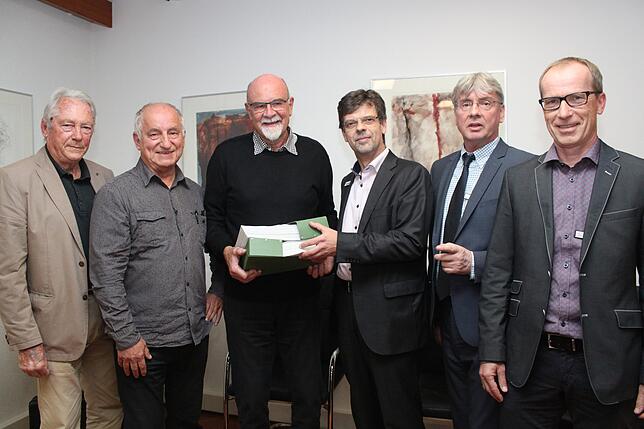 Heiner Sondermann (zweiter von links), Initiative Bischofsschloss