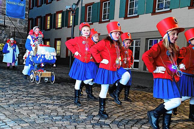 Bild 24: Fasnetsuche im Finsteren: Veranstaltung der Glonki-Gilde wird zum echten Spektakel