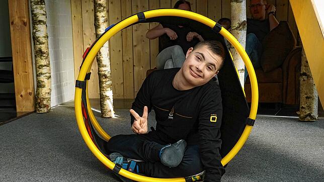 Leon (14) aus Waldshut hat das Down-Syndrom.