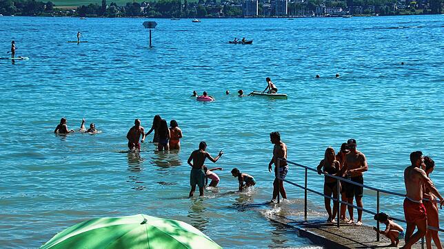 Bild : Das Baden in den Konstanzer Strandbädern ist ab sofort wieder erlaubt