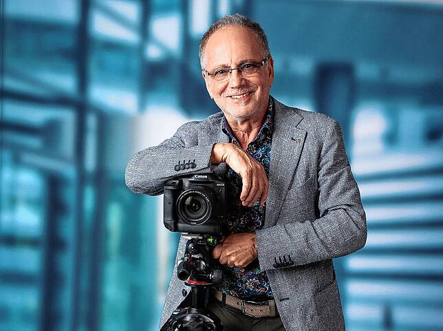 Reiner Wöhrstein fotografiert seit einem Jahr im Cano und bezeichnet das Einkaufszentrum als Glücksfall.