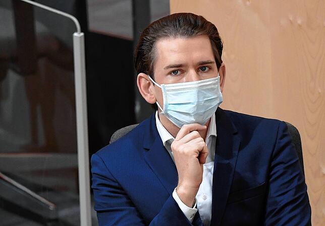 Lob aus Deutschland war für Kanzler Sebastian Kurz zeitweise Normalität.