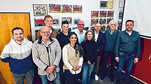 Die CDU-Kandidaten zur Gemeinderatswahl (von links): Dominik Ulrich, Peter Großmann, Lasse Brugger, Yasmin Amara, David Müller, ...