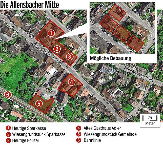 Bild 2: Millionen-Projekt für Allensbachs Mitte: 25 neue Wohnungen und eine Lösung fürs Adler-Problem