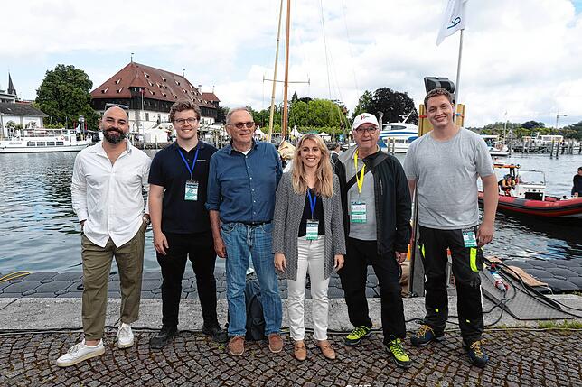 Bild 21: Internationale Bodenseewoche 2024: Entlang der Konstanzer Hafenmeile flanieren die Besucher