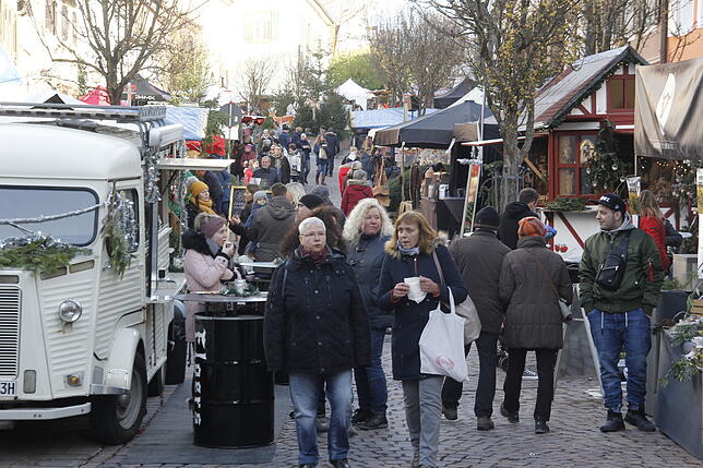 Bild 13: Der Weihnachtsmarkt in Engen in Bildern