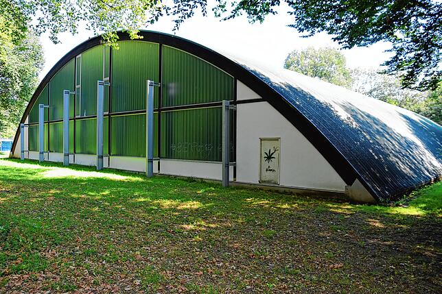 Die Dürerhalle gehört zu den Sorgenkindern von Bürgermeister Alexander Guhl in Bad Säckingen.
