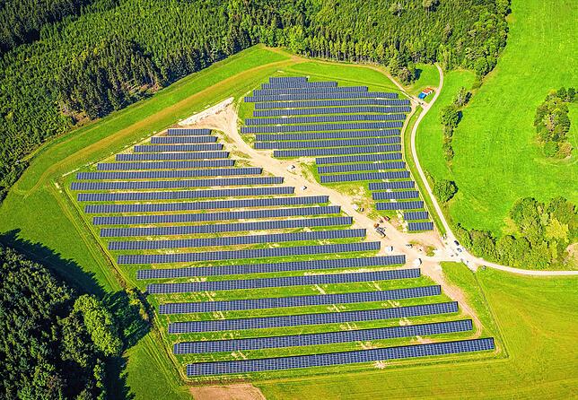 Großer Solarpark der EnbW bei Leibertingen. In Zukunft öfter zu sehen?