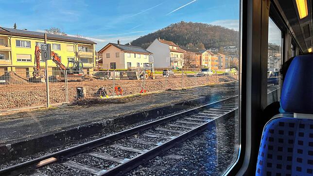 Die Baustelle vor etwas mehr als zwei Wochen.